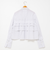 【MARILYN MOON/マリリーンムーン】layered raffle blouse