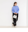 【MARILYN MOON/マリリーンムーン】layered raffle blouse