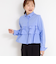 【MARILYN MOON/マリリーンムーン】layered raffle blouse