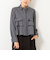【MARILYN MOON/マリリーンムーン】layered raffle blouse