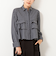 【MARILYN MOON/マリリーンムーン】layered raffle blouse