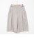 ウォッシャブル2タックハーフパンツ