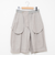 ウォッシャブル2タックハーフパンツ