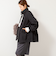 【MARILYN MOON/マリリーンムーン】volume sleeve taffeta mid blouson