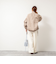 【MARILYN MOON/マリリーンムーン】volume sleeve taffeta mid blouson
