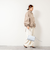【MARILYN MOON/マリリーンムーン】volume sleeve taffeta mid blouson