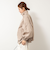 【MARILYN MOON/マリリーンムーン】volume sleeve taffeta mid blouson