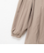 【MARILYN MOON/マリリーンムーン】volume sleeve taffeta mid blouson