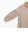 【MARILYN MOON/マリリーンムーン】volume sleeve taffeta mid blouson