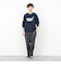 クジラWJQ ダブルジャカードニット 25AW