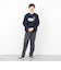 クジラWJQ ダブルジャカードニット 25AW