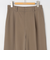 ウォッシャブル強撚ツイルワイドパンツ
