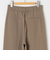 ウォッシャブル強撚ツイルワイドパンツ