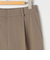 ウォッシャブル強撚ツイルワイドパンツ