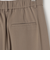 ウォッシャブル強撚ツイルワイドパンツ