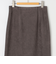 ウォッシャブルスエードダンボールタイトスカート