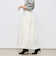 ウォッシャブルメモリータフタロングスカート