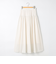 ウォッシャブルメモリータフタロングスカート