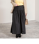 ウォッシャブルメモリータフタロングスカート
