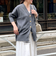 【WEB限定アイテム】2WAY長めVネックカーディガン