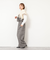 【enrica/エンリカ】グレンチェックサロペットパンツ