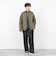 【TAION/タイオン】MILITALY M65 LINER W-ZIP SHORT DOWN JKT