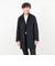 《ビジカジ対応》尾州ビーバースタンドカラーコート 25AW