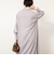 ウォッシャブルツイルロングシャツワンピース