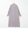 ウォッシャブルツイルロングシャツワンピース