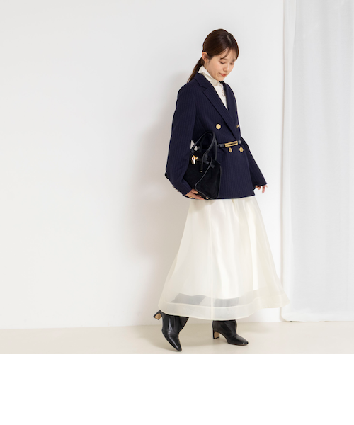 ウォッシャブルオーガンジーフレアスカート｜ノーリーズの通販