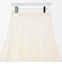 ウォッシャブルラメカットドビープリーツスカート