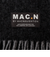 【MAC.N/マックエヌ】Lambswool Dual Scarf 25