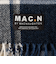 【MAC.N/マックエヌ】Lambswool Hoy Scarf 25