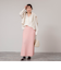 《手洗い可能》アルパカ混ロングスカート