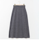 《手洗い可能》アルパカ混ロングスカート