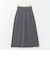 《手洗い可能》アルパカ混ロングスカート