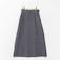 《手洗い可能》アルパカ混ロングスカート