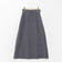 《手洗い可能》アルパカ混ロングスカート