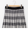 《手洗い可能》チェックニットスカート