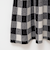 《手洗い可能》チェックニットスカート