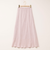 ウォッシャブルスエードサテンナロースカート