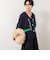 ハンド刺繍Vネックカーディガン