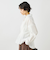 ウォッシャブルパール釦スキッパータックブラウス