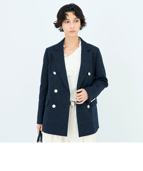 スラブダブルジャケット｜ノーリーズの通販｜&mall（アンドモール
