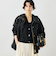 【WEB＆一部店舗限定色アイテム】ウォッシャブル2WAY撥水フーテッドブルゾン