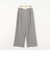 ウォッシャブルWウエストワイドパンツ