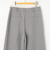 ウォッシャブルWウエストワイドパンツ