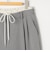 ウォッシャブルWウエストワイドパンツ