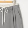 ウォッシャブルWウエストワイドパンツ