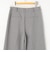ウォッシャブルWウエストワイドパンツ
